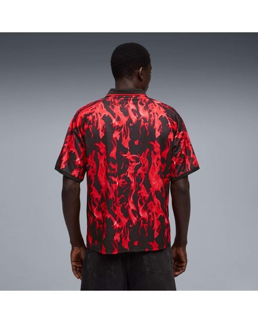 PUMA Red Ac Milan King Retro Jersey For All Time for men