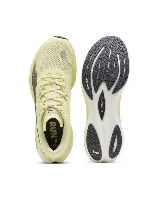 Zapatillas De Running Deviate Nitro 3 Para Hombre, Calzado, Dorado Moon/Gris Echo PUMA de hombre de color Green
