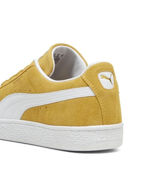 PUMA Yellow Suede Classic Sneakers