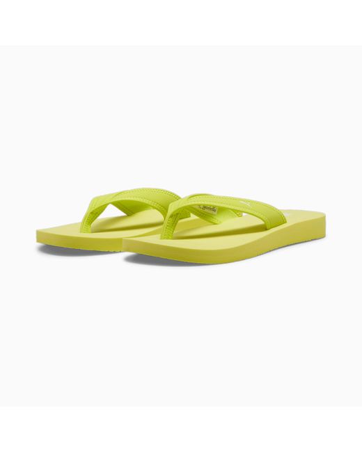 PUMA Yellow Sandy Flip-flops