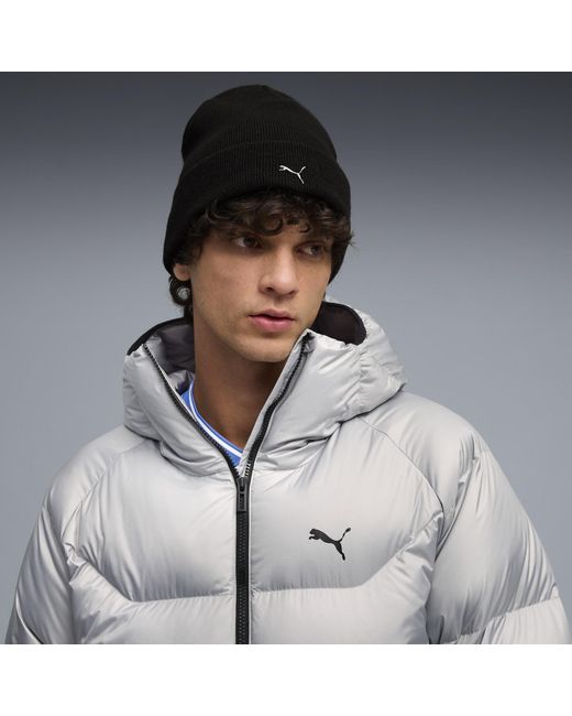 PUMA Black Metal Cat High Crown Beanie