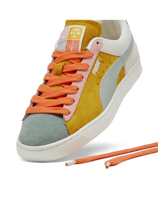 PUMA Yellow Suede Icons Of Unity Sneakers for men