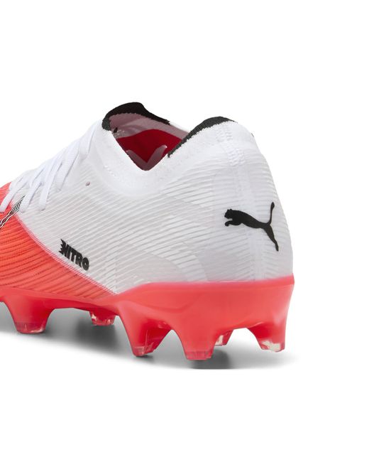 PUMA Red Ultra Nitro 7 Match Fg/Ag Football Boots