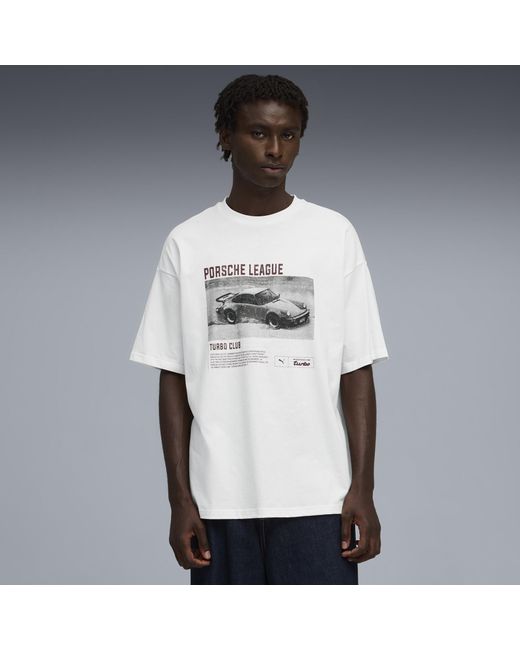 Camiseta Estampada X Porsche Legacy 2 Para Hombre, Ropa, Blanco PUMA de hombre de color White