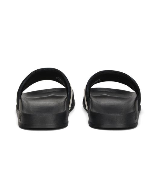 PUMA Black Leadcat 2.0 Suede Og Slides