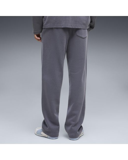 PUMA Gray Select Essentials Pants for men