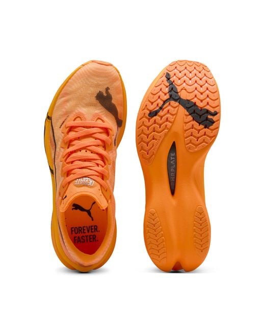 PUMA Deviate Nitroâ Elite 3 Hardloopschoenen Voor Maat 35,5 in het Orange