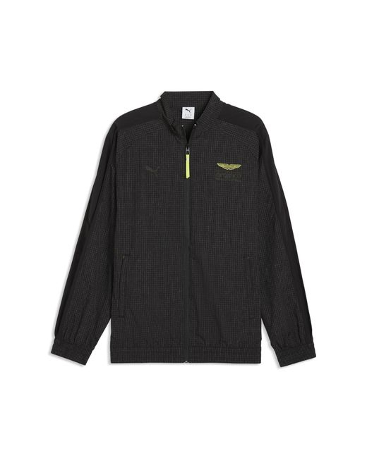 PUMA Black X Aston Martin Aramco F1 Team T7 Track Jacket for men