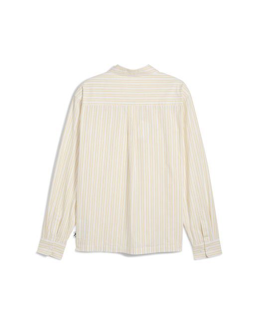 PUMA White Mmq Half-Zip Shirt for men