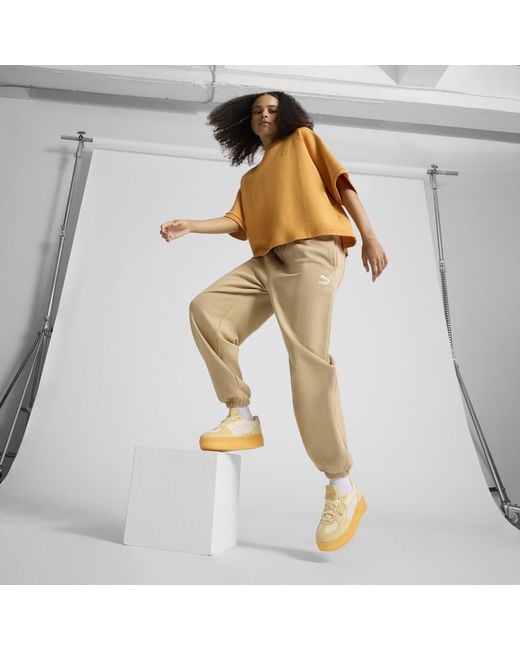 PUMA White Palermo Elevata Xtra Sneakers