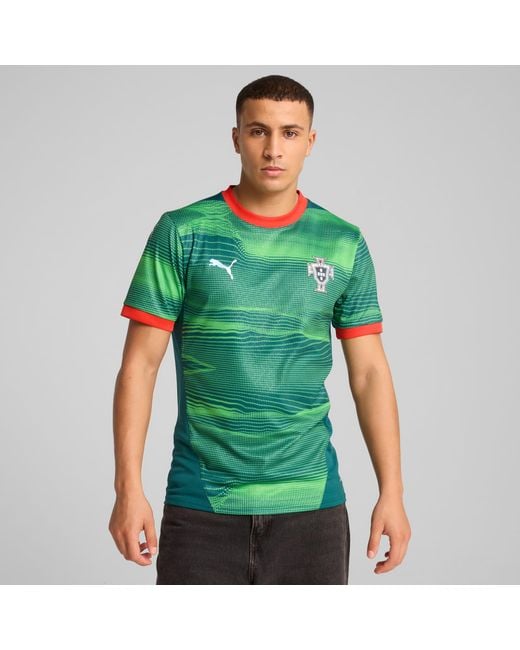 PUMA Green Portugal Esports Jersey for men