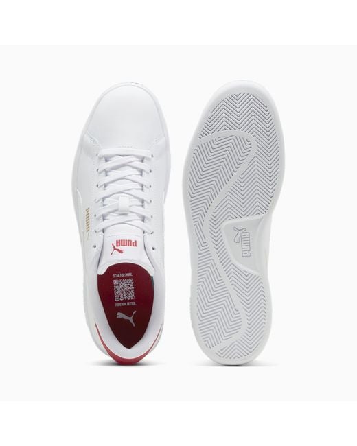 PUMA Smash 3.0 L Sneakers in het White