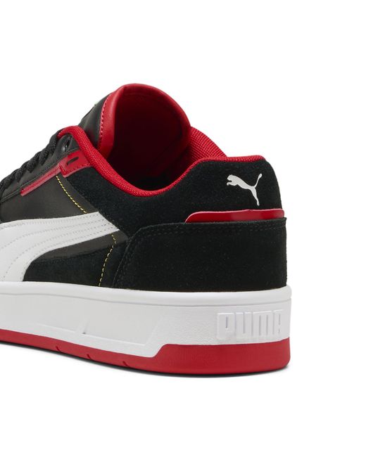 PUMA Red Scuderia Ferrari Court Classic Street Sneakers for men