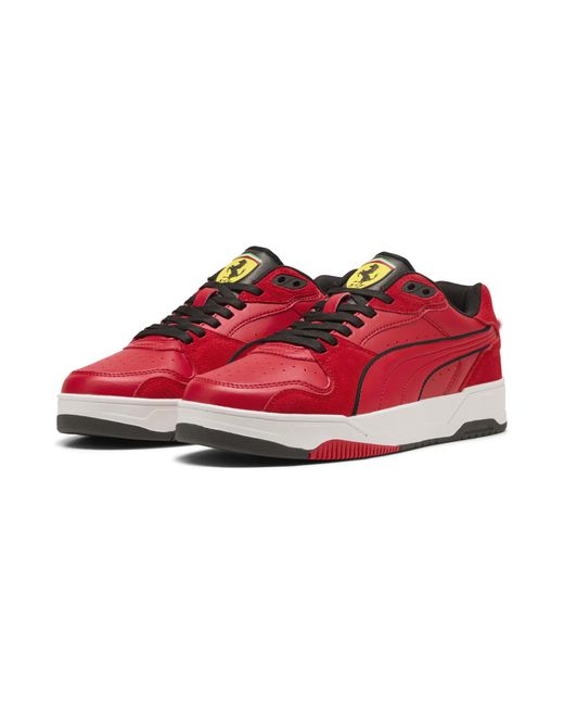 Sneakers Scuderia Ferrari Rbd Break Low Scarpe, Rosso di PUMA in Red