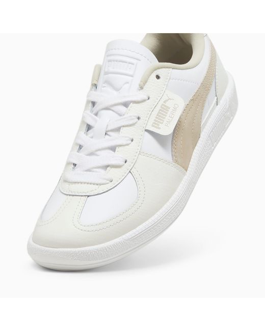 PUMA White Palermo FS Sneakers Schuhe