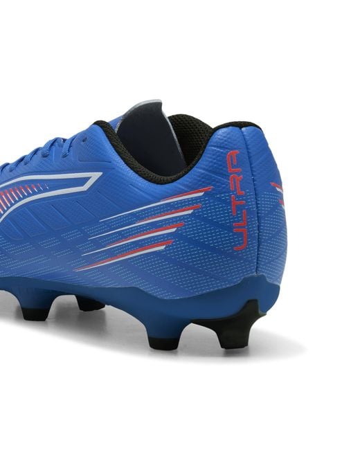 PUMA Blue Ultra 6 Play Fg/Ag Fußballschuhe Damen, Schuhe, Ultra/Weiß/Glowing Rot