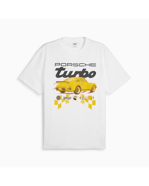 PUMA Brown Porsche Legacy T-shirt for men