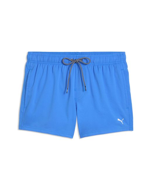 PUMA Blue Short Length Swimming Shorts for men