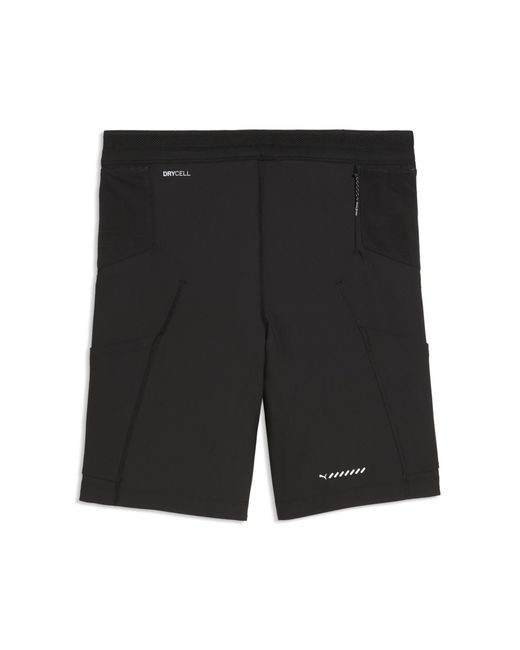PUMA Black Lightspeed 8" Running Half Tight for men