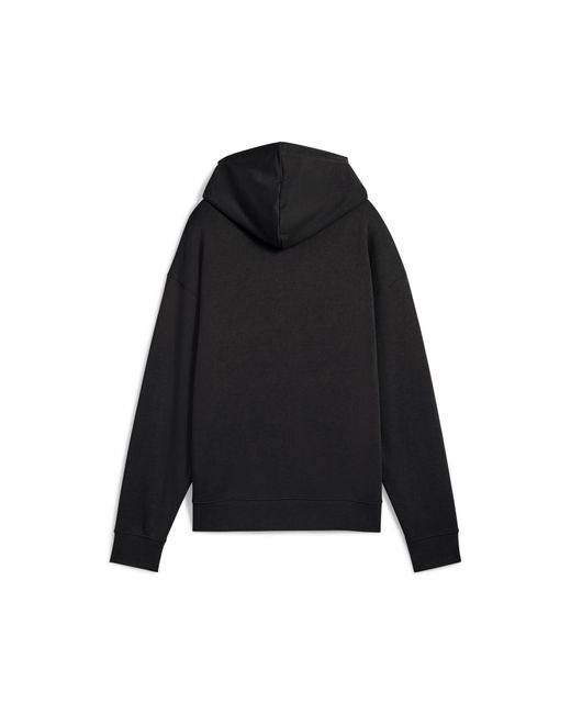 PUMA Black Essentials Script Comfort Hoodie