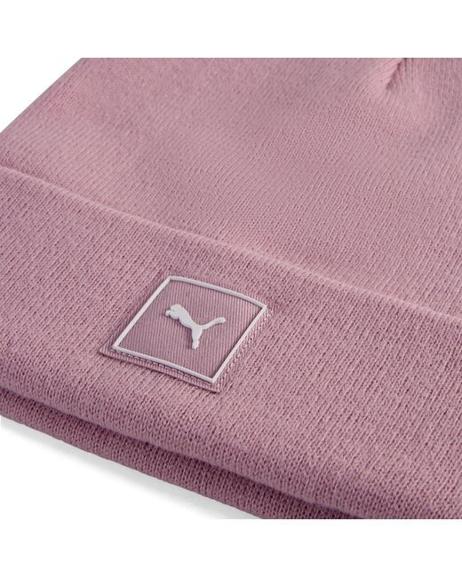 PUMA Purple Wardrobe Essentials Beanie, Accessoires