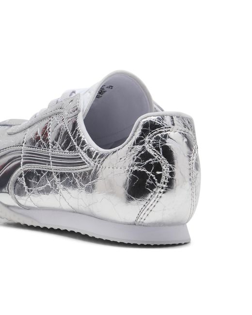 PUMA White H-Street Lustre Sneakers