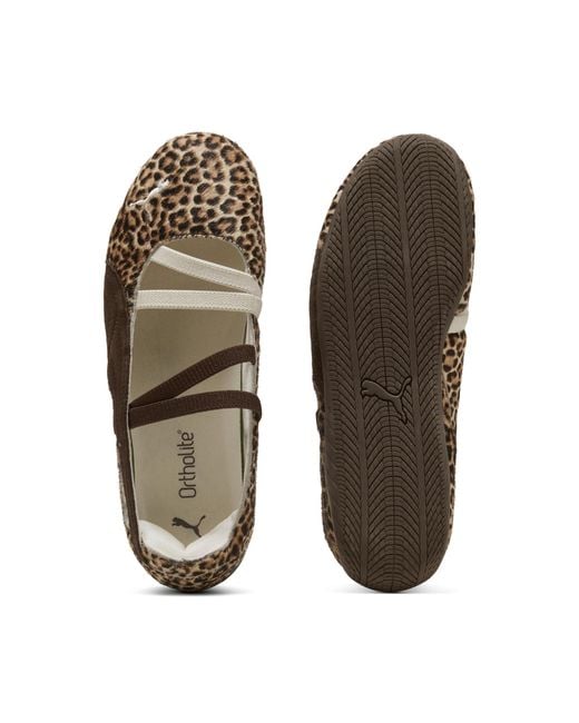 PUMA Brown Speedcat Ballet Wild Sneakers