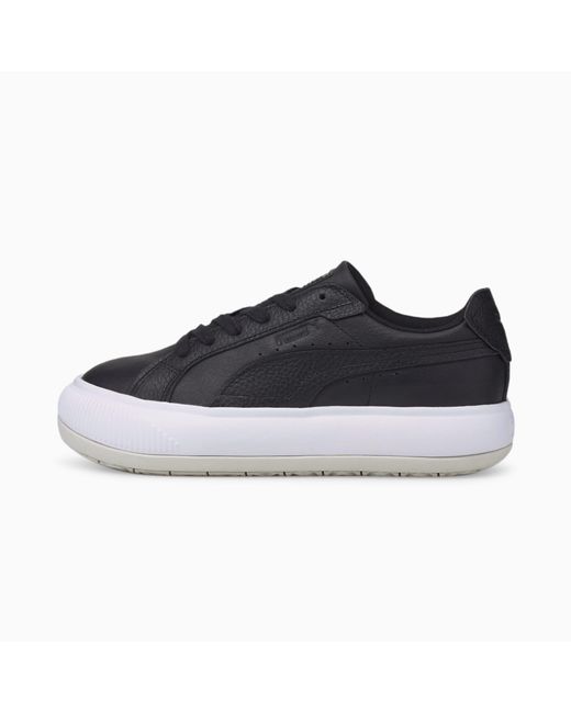 PUMA Black Suede Mayu -Sneakers aus Rohleder Schuhe