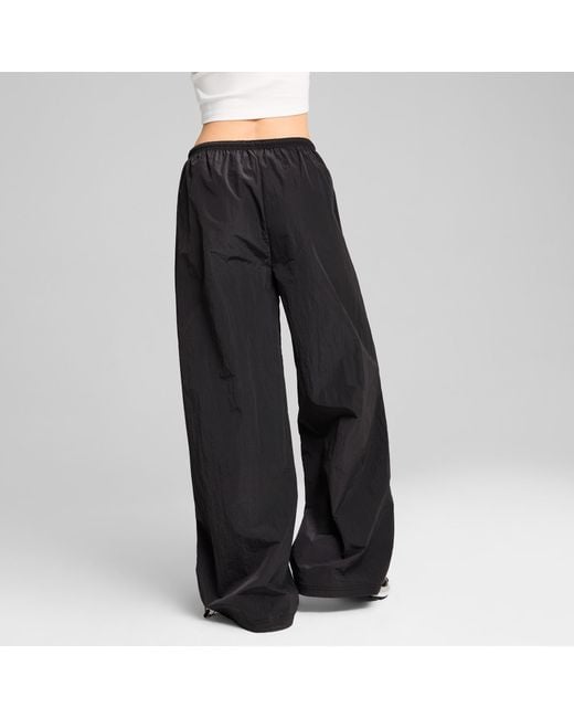 PUMA Black Dare To Parachute Pants