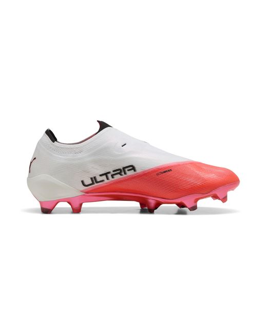 PUMA Red Ultra Nitro 7 Ultimate Fg Laceless Football Boots