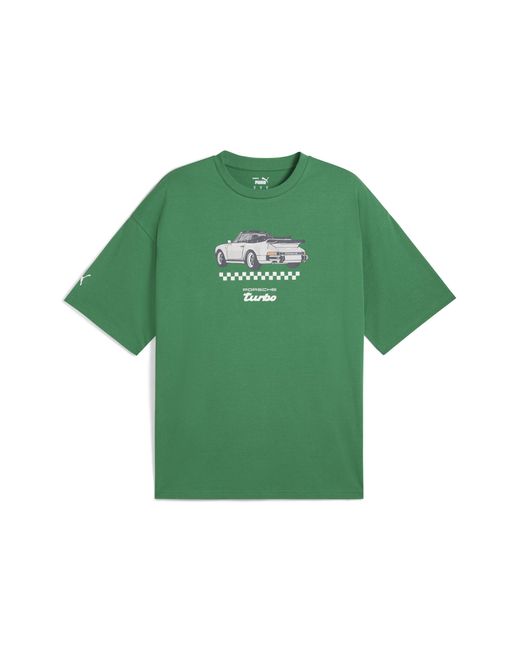PUMA Porsche Legacy T-Shirt Met Print 3 in het Green voor heren