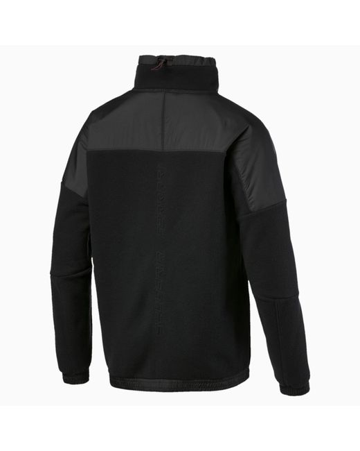 PUMA Scuderia Ferrari Rct Men's Tech Fleece Jacket in 01 (Black) for ...