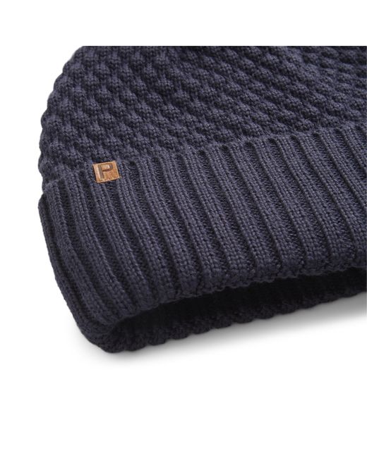 PUMA Wrmlbl Golfbeanie Met Pompon in het Blue