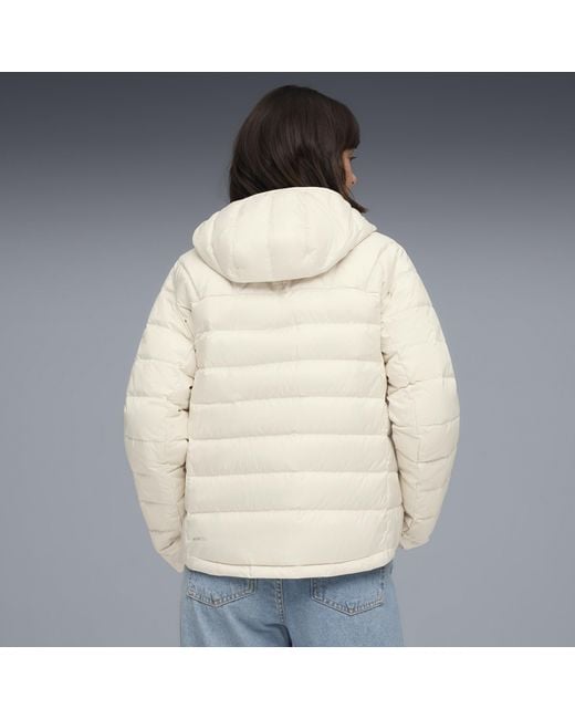 PUMA Natural Packlite Down Hooded Jacket