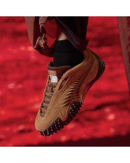 PUMA Brown X Aries Mostro Craft Sneakers