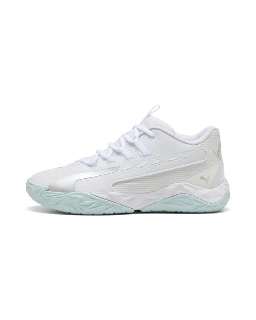 PUMA Dagger 2 Mid Basketball Shoes in White for Men | Lyst