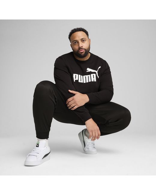 Sudadera Essentials Con Logo N.º 1 Para Hombre, Negro PUMA de hombre de color Black