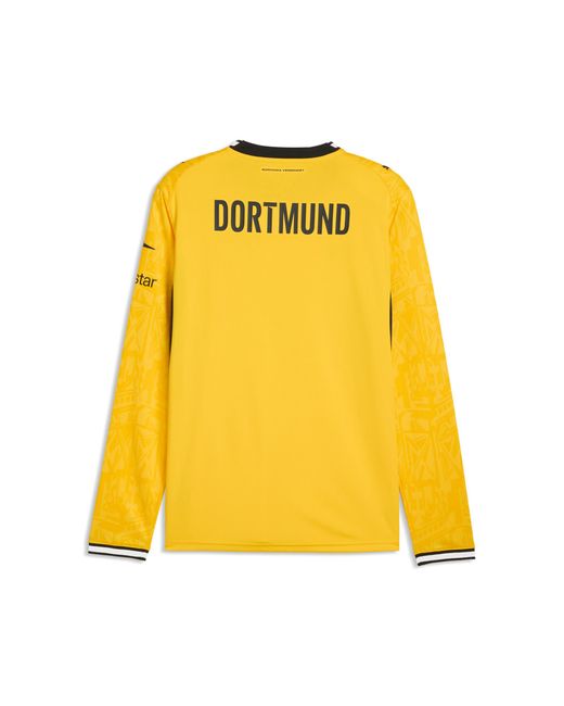 PUMA Yellow Borussia Dortmund 26/27 Home Long Sleeve Jersey for men
