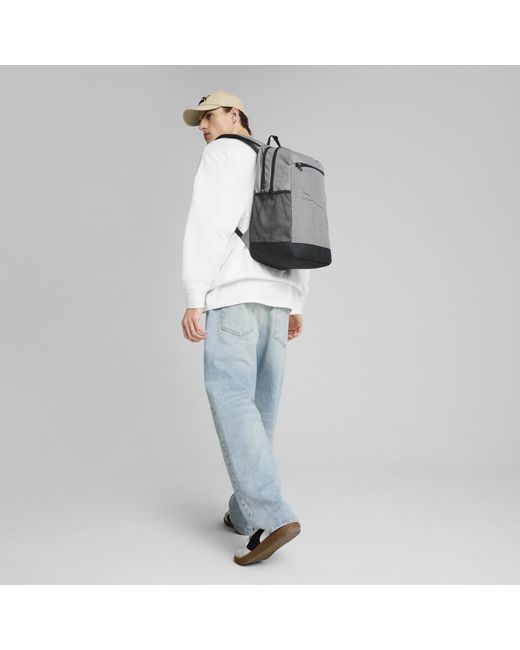 PUMA Black Buzz Heather 28L Backpack