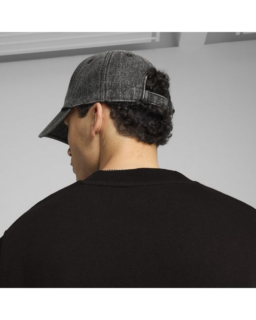 PUMA Gray Wardrobe Essentials Metal Dad Cap