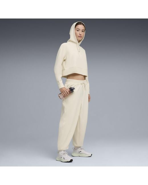 PUMA White X Alex Toussaint High-Waist Training Joggers Pant