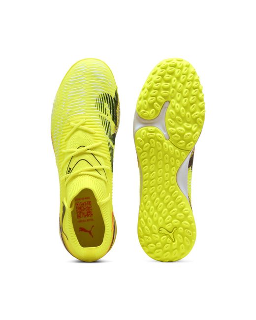 PUMA Yellow Future 8 Match Tt Fußballschuhe Schuhe, Alert/Schwarz/Sun Struck