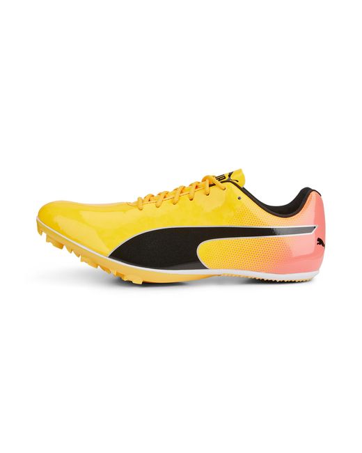 PUMA Yellow EvoSPEED Sprint 14 Leichtathletikschuhe