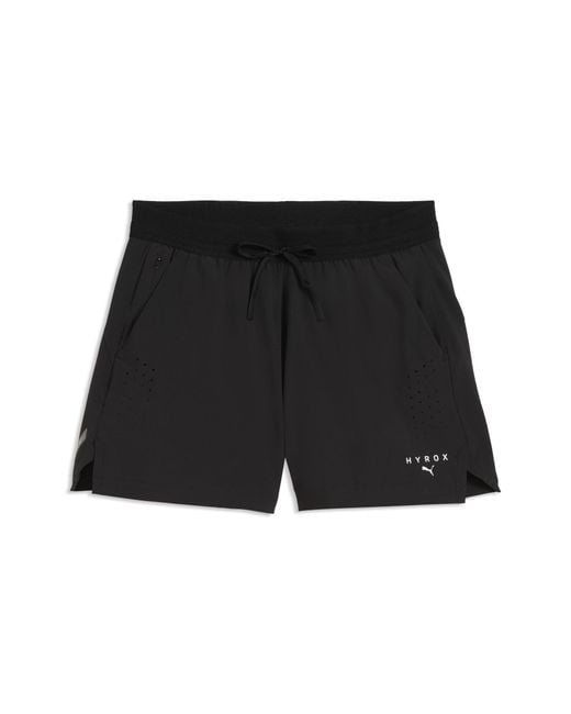 PUMA Black X Hyrox Dryelite Woven Shorts