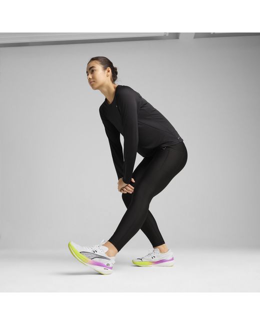 PUMA Black Velocity Running Tights