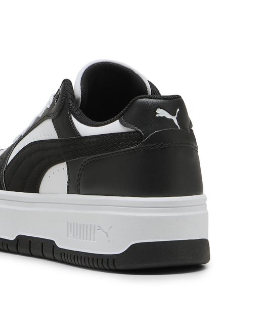 PUMA White Rebound Femme Low Sneakers