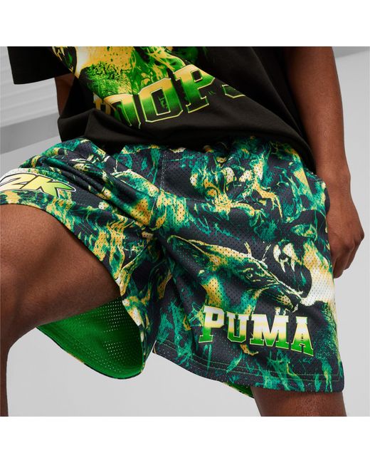 PUMA HOOPS x 2k Shorts in Black für Herren