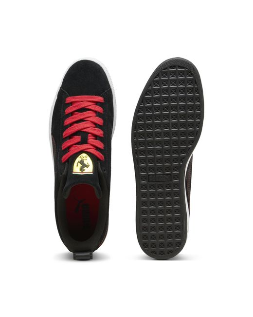 PUMA Red Ferrari Suede Og Sneakers