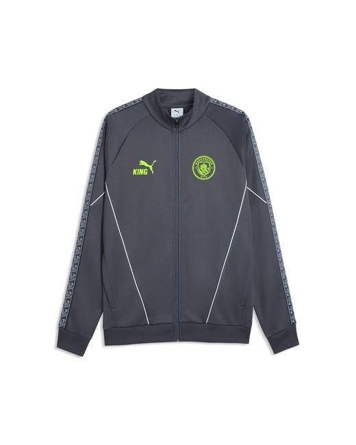 PUMA Manchester City King Anthem Jacke Herren, Kleidung in Gray für Herren