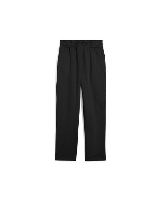 Pantalones De Chándal Holgados Con Cinta Essentials Juveniles, Ropa, Negro PUMA de color Black